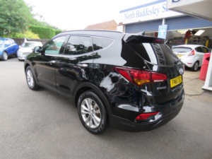 2016 Hyundai Santa Fe 2.2 Crdi Blue Drive Premium 4WD Euro 6 (s/s) 5dr (7 Seat) in Black — image 5