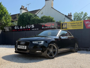 2013 Audi A5 Cabriolet 2.0 Tdi S Line Special Edition Euro 5 (s/s) 2dr in Black — image 5