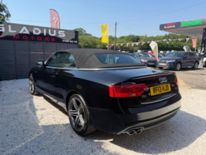2013 Audi A5 Cabriolet 2.0 Tdi S Line Special Edition Euro 5 (s/s) 2dr in Black — image 6
