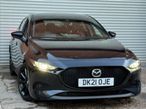 2021 Mazda Mazda3 2.0 E-Skyactiv-X Mhev Gt Sport Euro 6 (s/s) 5dr in Black — image 2