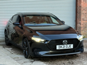 2021 Mazda Mazda3 2.0 E-Skyactiv-X Mhev Gt Sport Euro 6 (s/s) 5dr in Black — image 5