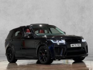 2020 Land Rover Range Rover Sport 5.0 P575 V8 Svr Auto 4WD Euro 6 (s/s) 5dr in Black — image 3