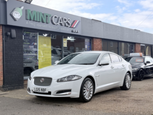 2015 Jaguar Xf 2.2 D Luxury in White — image 3