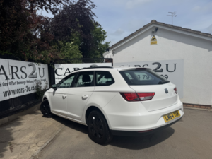 2014 SEAT Leon 1.6 Tdi Cr S in White — image 6