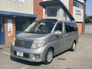 2021 Nissan Elgrand Camper Pop Top in Silver — image 3