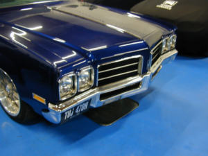 1970 Oldsmobile Coupe Ref 8782 - Oldsmobile Delta 88 Convertible - Retromod 7.7 Litre V8 Auto in Blue — image 4