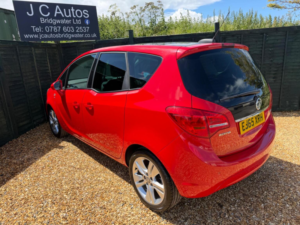 2015 Vauxhall Meriva 1.4i Turbo Se Auto Euro 6 5dr in Red — image 4