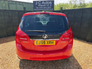 2015 Vauxhall Meriva 1.4i Turbo Se Auto Euro 6 5dr in Red — image 5