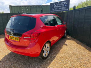 2015 Vauxhall Meriva 1.4i Turbo Se Auto Euro 6 5dr in Red — image 6