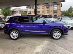 2014 Nissan Qashqai 1.2 Dig-T Acenta Premium 2WD Euro 5 (s/s) 5dr in Blue — image 3