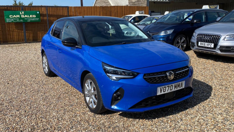 2020 Vauxhall Corsa 1.2 Turbo Elite Nav Auto Euro 6 (s/s) 5dr in Blue — image 1