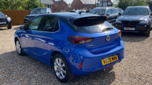 2020 Vauxhall Corsa 1.2 Turbo Elite Nav Auto Euro 6 (s/s) 5dr in Blue — image 4