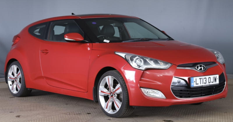 2013 Hyundai Veloster 1.6 Gdi Sport in Red — image 1