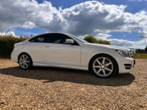 2015 Mercedes-Benz C Class 1.6 C180 Amg Sport Edition G-Tronic+ Euro 6 (s/s) 2dr in White — image 5