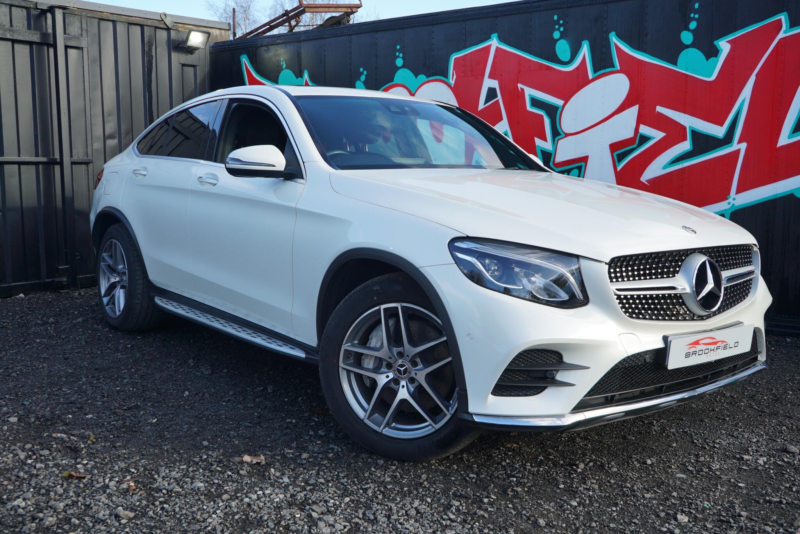 2017 Mercedes-Benz Glc 3.0 Glc350d V6 Amg Line (premium Plus) Coupe 5dr Diesel G-Tronic 4matic Euro 6 (s/s) (258 Ps) in White — image 1