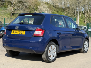 2018 Skoda Fabia 1.0 S Hatchback 5dr Petrol Manual Euro 6 (s/s) (60 Ps) in Blue — image 6