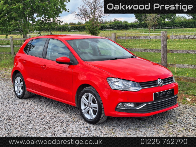 2017 Volkswagen Polo 1.2 Tsi Bluemotion Tech Match Edition in Red — image 1