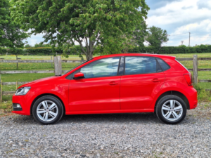 2017 Volkswagen Polo 1.2 Tsi Bluemotion Tech Match Edition in Red — image 2