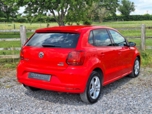2017 Volkswagen Polo 1.2 Tsi Bluemotion Tech Match Edition in Red — image 3