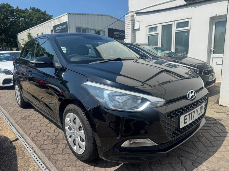 2017 Hyundai I20 1.2 S Air Euro 6 5dr in Black — image 1