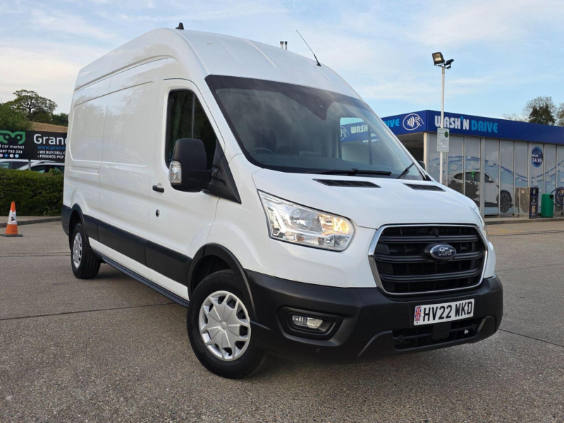 2022 Ford Transit 2.0 350 Ecoblue Trend Fwd L3 H3 Euro 6 (s/s) 5dr in White — image 1