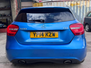 2014 Mercedes-Benz A Class 1.5 A180 Cdi Sport 7g-Dct Euro 5 (s/s) 5dr in Blue — image 6