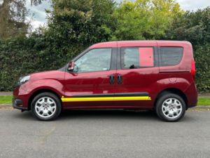 2018 Fiat Doblo 1.6 Multijet Easy Euro 6 5dr in Red — image 2