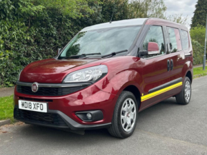 2018 Fiat Doblo 1.6 Multijet Easy Euro 6 5dr in Red — image 5