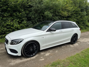 2017 Mercedes-Benz C Class 3.0 C43 V6 Amg (premium Plus) G-Tronic+ 4matic Euro 6 (s/s) 5dr in White — image 2