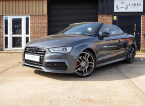 2016 Audi S3 2.0 Tfsi Cabriolet S Tronic Quattro Euro 6 (s/s) 2dr (nav) in Grey — image 3