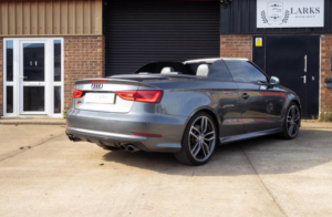 2016 Audi S3 2.0 Tfsi Cabriolet S Tronic Quattro Euro 6 (s/s) 2dr (nav) in Grey — image 4