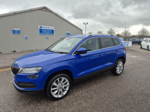 2018 Skoda Karoq 1.6 Tdi Se L Euro 6 (s/s) 5dr in Blue — image 3