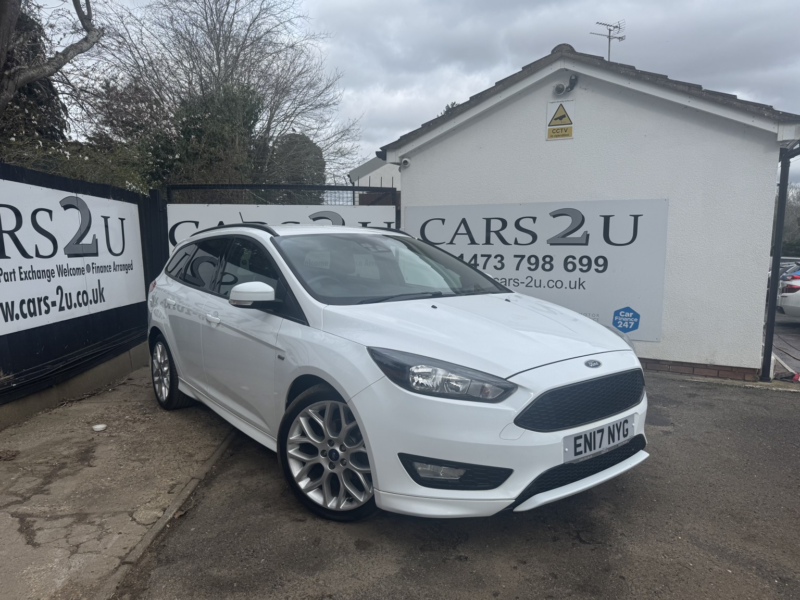 2017 Ford Focus 1.5 Tdci Ecoboost St-Line in White — image 1