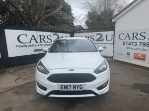 2017 Ford Focus 1.5 Tdci Ecoboost St-Line in White — image 3