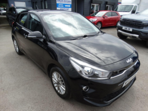 2023 Kia Rio 1.2 2 Euro 6 (s/s) 5dr in Black — image 3
