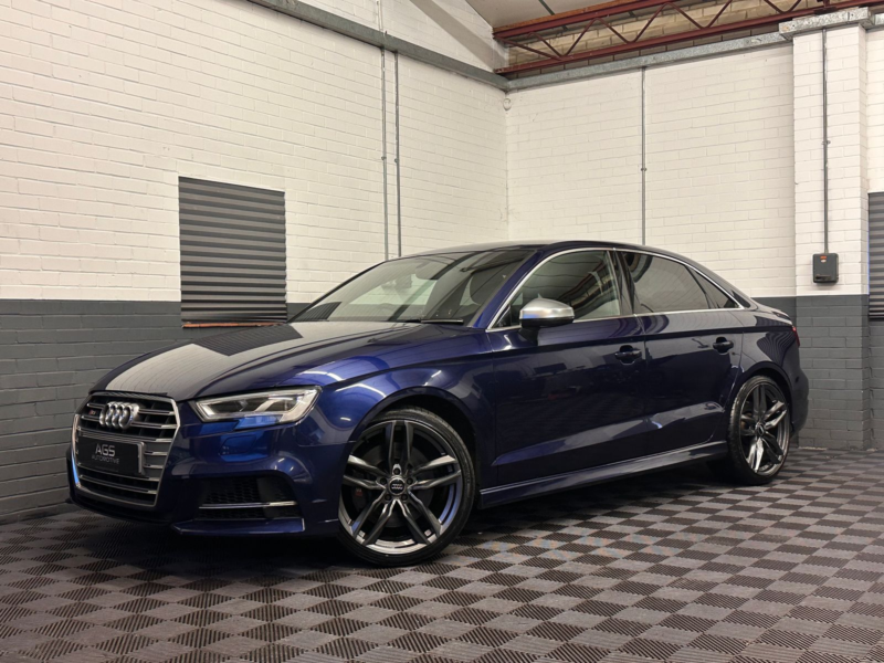 2017 Audi S3 2.0 Tfsi Saloon 4dr Petrol S Tronic Quattro Euro 6 (s/s) (310 Ps) in Blue — image 1