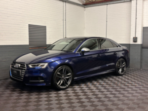 2017 Audi S3 2.0 Tfsi Saloon 4dr Petrol S Tronic Quattro Euro 6 (s/s) (310 Ps) in Blue — image 5