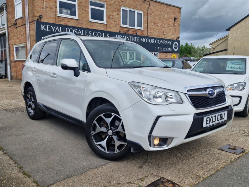 2013 Subaru Forester 2.0i Xt SUV 5dr Petrol Lineartronic 4WD Euro 5 (240 Ps) in White — image 1