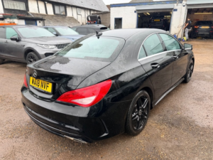 2018 Mercedes Cla Cla 180 Amg Line Edition in Black — image 6