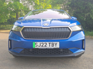 2022 Skoda Enyaq Iv 62kwh 60 Auto 5dr in Blue — image 2