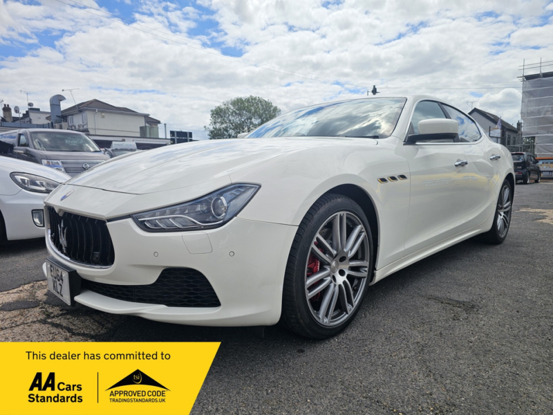 2014 Maserati Ghibli S 3.0 V6 in White — image 1