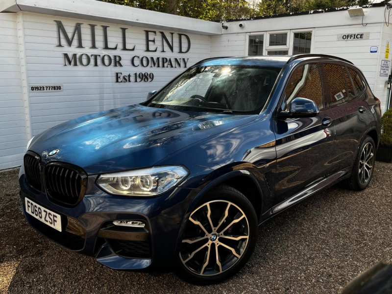 2018 BMW X3 3.0 30d M Sport Auto Xdrive Euro 6 (s/s) 5dr in Blue — image 1