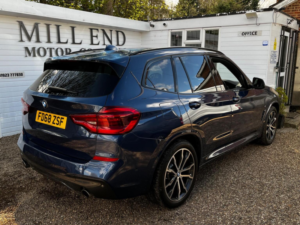 2018 BMW X3 3.0 30d M Sport Auto Xdrive Euro 6 (s/s) 5dr in Blue — image 4
