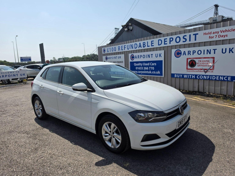 2019 Volkswagen Polo 1.6 Tdi Se Euro 6 (s/s) 5dr in White — image 1