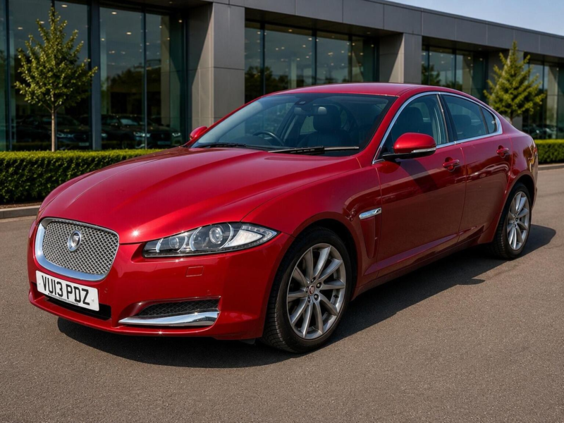 2013 Jaguar Xf 2.2d Luxury Auto Euro 5 (s/s) 4dr in Red — image 1