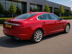 2013 Jaguar Xf 2.2d Luxury Auto Euro 5 (s/s) 4dr in Red — image 4