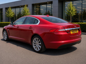 2013 Jaguar Xf 2.2d Luxury Auto Euro 5 (s/s) 4dr in Red — image 6