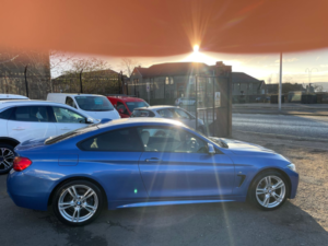 2015 BMW 4 Series 2.0l 420d M Sport Auto Coupe 2dr Diesel Automatic Euro 6 (188 Bhp) in Blue — image 3