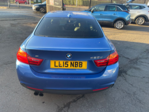 2015 BMW 4 Series 2.0l 420d M Sport Auto Coupe 2dr Diesel Automatic Euro 6 (188 Bhp) in Blue — image 5