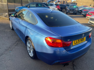 2015 BMW 4 Series 2.0l 420d M Sport Auto Coupe 2dr Diesel Automatic Euro 6 (188 Bhp) in Blue — image 6